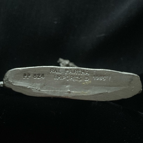 Vintage Ral Partha skeleton Rider on the horse of hell pewter figurine - Picture 5 of 5